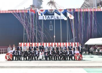 Kastamonu Entegre’nin Japon Oshima Tersanesi’ne İnşa Ettirdiği Gemi Suya İndi