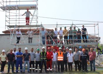 GMO GEMİSEM Tarafından Düzenlenen İskele Kurma Eğitimi Yoğun İlgi Gördü