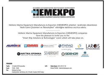 Yunan yan sanayi üreticileri Türk tersaneleriyle iş birliği için geliyor