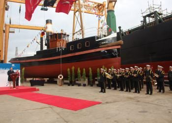 Kartal İstimbotu, Deniz Kuvvetleri Komutanlığı’na teslim edildi