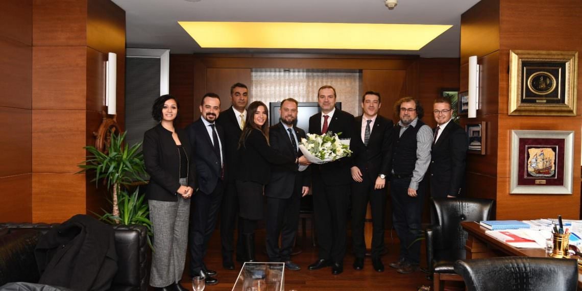 DEFMED Yönetimi İMEAK DTO’ya Ziyarette Bulundu