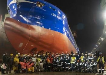 Tersane sektöründe bir ilk gerçekleştirildi – TANDEM SUYA İNDİRME OPERASYONU!