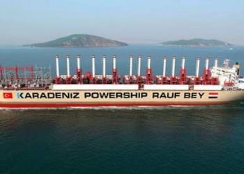 Rauf Bey isimli yüzer enerji gemisi Sudan’a elektrik üretimine başladı