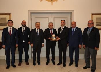 GMO’dan TBMM Başkanı Binali Yıldırım’a ziyareti