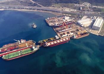 Sefine Tersanesi 500. Geminin tamirini kutluyor