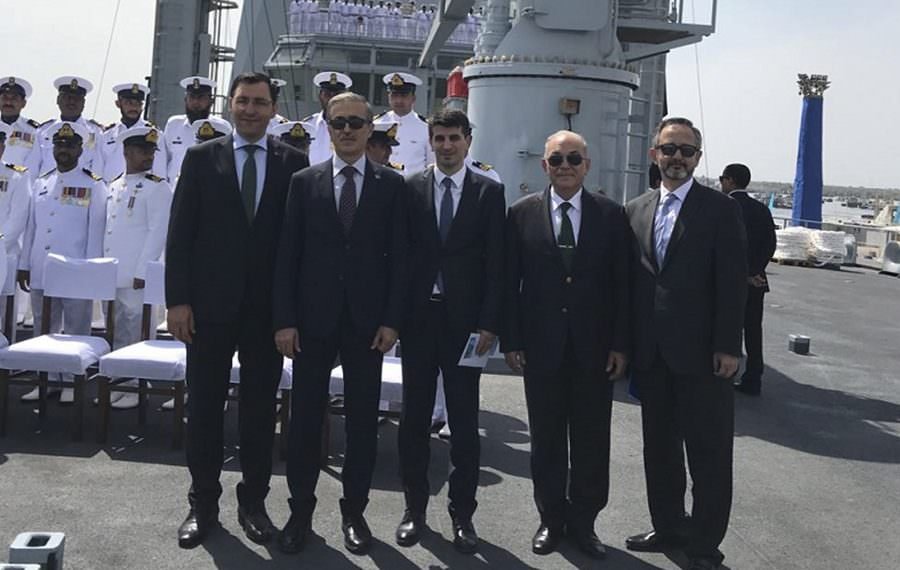 STM TARAFINDAN GELİŞTİRİLEN DENİZDE İKMAL GEMİSİ PAKİSTAN’A TESLİM EDİLDİ