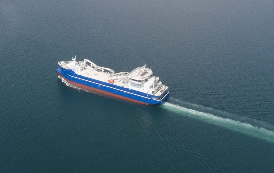 SEFİNE TERSANESİ AQUA SPA’YI TESLİM ETTİ