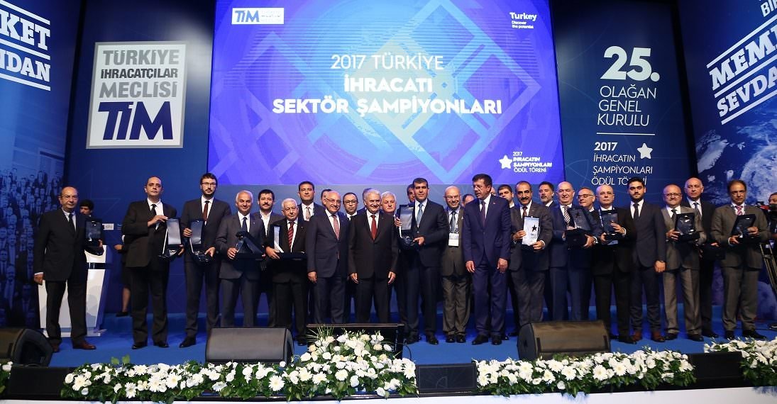 Türkiye İhracatçılar Meclisi Genel Kurulu ve 2017 yılı başarılı ihracatçıları ödül töreni