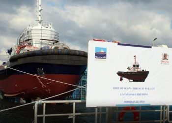 SANMAR, ODIN OF SCAPA’YI SUYA İNDİRDİ