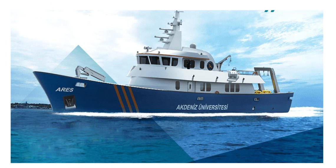 ARES TERSANESİ, AKDENİZ ÜNİVERSİTESİ’NE ARAŞTIRMA GEMİSİ BAĞIŞLADI
