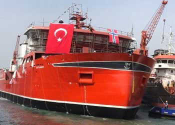 ÇEKSAN, GROTANGER’İ SUYA İNDİRDİ