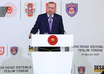 CUMHURBAŞKANI ERDOĞAN: İKİNCİ ÜÇÜNCÜ UÇAK GEMİLERİNİ İNŞA EDELİM