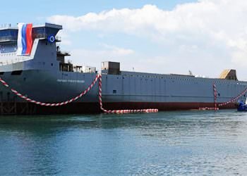 KUZEY STAR TERSANESİ MARSHAL ROKOSSOVSKY GEMİSİNİ SUYA İNDİRDİ