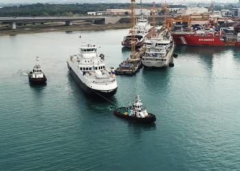 SEFİNE TERSANESİ ”HEILHORN” FERİBOTUNU TESLİM ETTİ