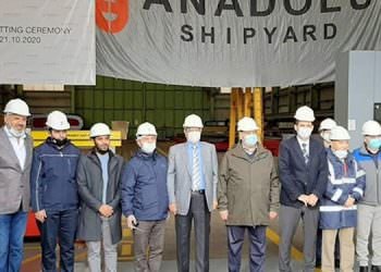 ADİK’TEN KATAR’A İNŞA EDİLECEK TANK ÇIKARMA GEMİSİ İÇİN SAC KESME TÖRENİ