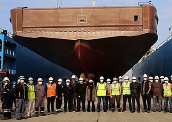 BOREAL İÇİN İNŞA EDİLEN 4. FERİBOT SUYA İNDİ