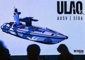 TÜRKİYE’NİN İLK SİLAHLI İNSANSIZ DENİZ ARACI TANITILDI