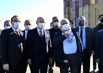 BAKAN KARAİSMAİLOĞLU ASYAPORT’U ZİYARET ETTİ