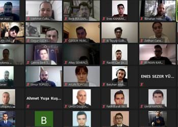 TÜDEVMED YÖNETİM KURULU PRU ÖĞRENCİLERİYLE ONLİNE BULUŞTU