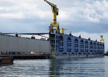 SELTAŞ TERSANESİ’NİN YENİ YÜZER HAVUZU FAALİYETE HAZIR