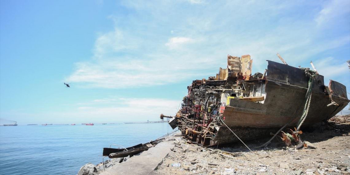 STREAMLINE GEMİSİNİN SON PARÇASI DA DENİZDEN ÇIKARILDI