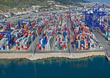 LİMANLARDA ELLEÇLENEN YÜK MİTARI NİSAN AYINDA ARTTI