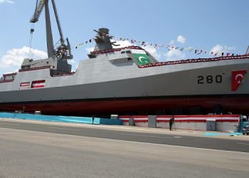 PAKİSTAN MİLGEM PROJESİNDE İLK GEMİ DENİZE İNDİ