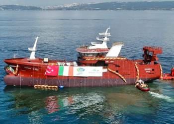 CEMRE TERSANESİ, VERONİCA GEMİSİNİ SUYA İNDİRDİ