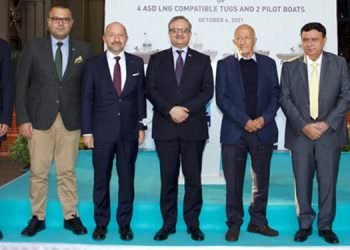 SANMAR’IN PAKİSTANLI PORT QASİM İÇİN İNŞA EDECEĞİ GEMİERE İSİM VERİLDİ