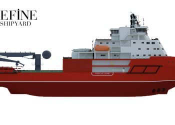 SEFİNE, ROSMORRECHFLOT’A İNŞA EDECEĞİ GEMİYE START VERDİ