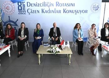 DENİZCİLİĞİN ROTASINI ÇİZEN KADINLAR KONUŞTU