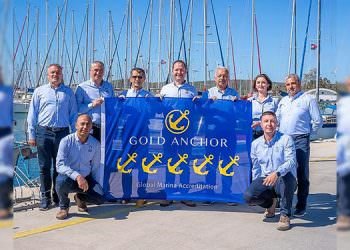 TEOS MARİNA’YA YENİDEN 5 ALTIN ÇIPA ÖDÜLÜ