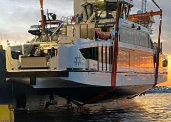 SEFİNE TERSANESİ, OSLOFJORD III FERİBOTUNU TESLİM ETTİ