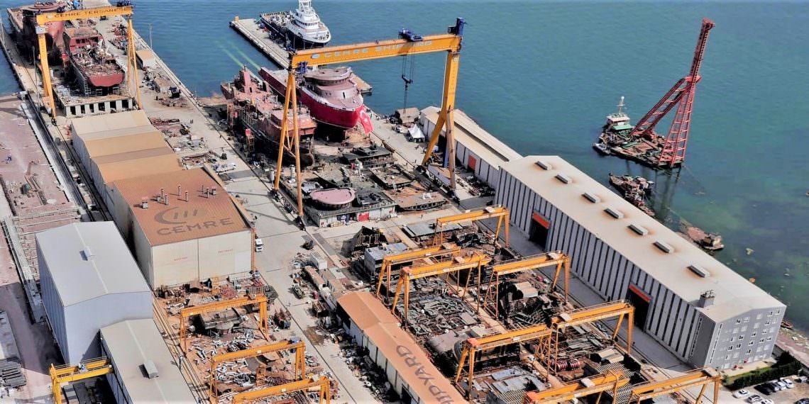 DÜNYA SÜRDÜRÜLEBİLİRLİK ÖDÜLÜ CEMRE TERSANESİ’NİN