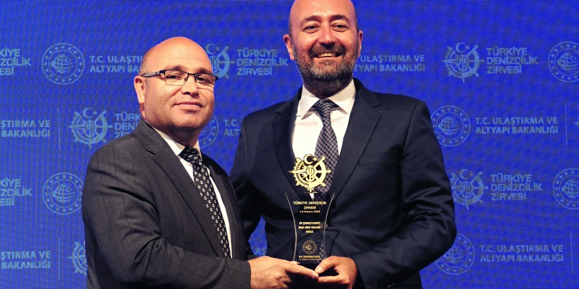 EN ÇEVRECİ GEMİYİ İNŞA EDEN TERSANE ÖDÜLÜ SANMAR TERSANESİ’NİN OLDU