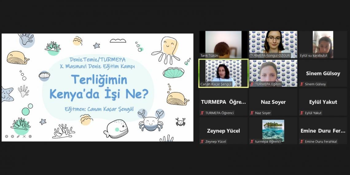 ”TURMEPA MASMAVİ DENİZ EĞİTİM KAMPI” 10’UNCU KEZ KAPILARINI AÇTI