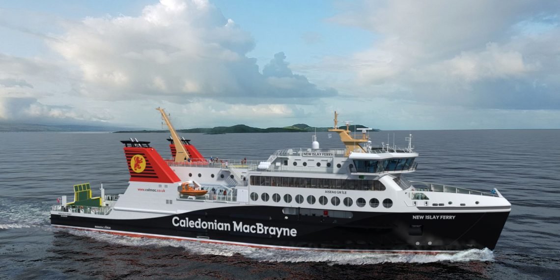 CEMRE TERSANESİ ISLAY FERİBOTU İÇİN SAC KESİM TÖRENİNİ GERÇEKLEŞTİRDİ