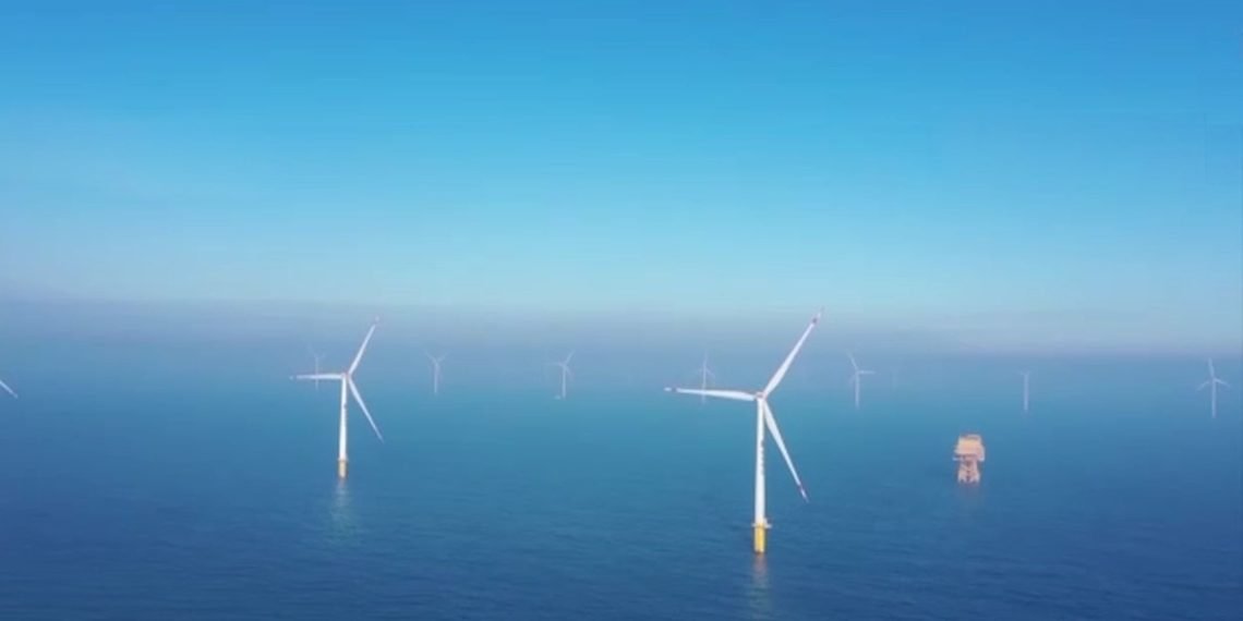 JIEYANG SHENQUANER AÇIK DENİZ RÜZGÂR ENERJİ FANI FAALİYETE GEÇTİ