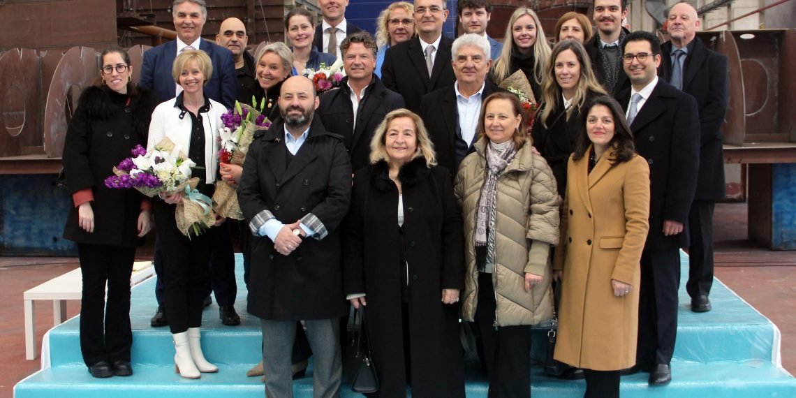 BOĞAZİÇİ TERSANESİ YENİ KARGO GEMİSİNİN KAYNAK TÖRENİNİ GERÇEKLEŞTİRDİ