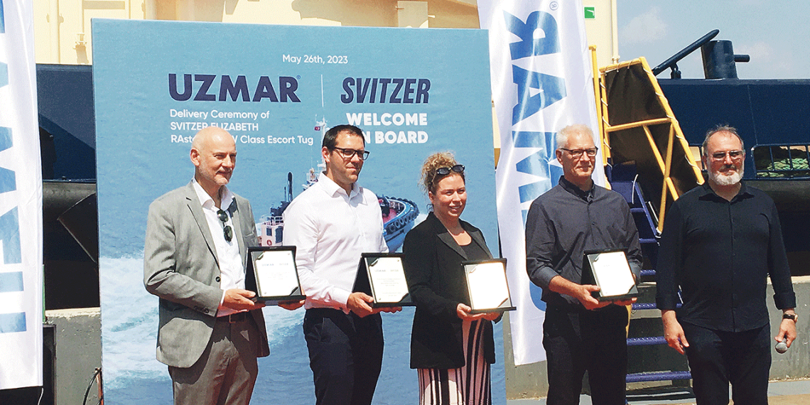 UZMAR, SVITZER ELIZABETH İSİMLİ RÖMORKÖRÜ TESLİM ETTİ