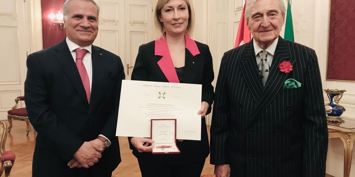 RAHMİ M. KOÇ MÜZESİ’NE İTALYA YILDIZI NİŞANI