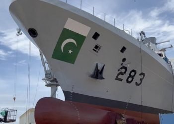 PAKİSTAN MİLGEM PROJESİNİN SON GEMİSİ DENİZE İNİYOR