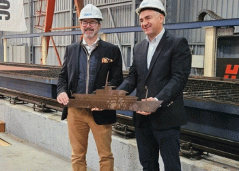 RMK MARINE, ICE CLASS YATININ SAC KESİM TÖRENİNİ GERÇEKLEŞTİRDİ