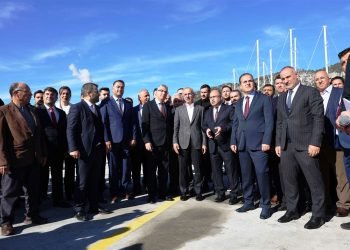 ÖREN, TEKNE İMAL VE ÇEKEK YERİ BAKAN URALOĞLU TARAFINDAN HİZMETE AÇILDI