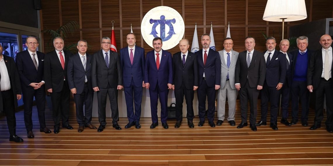 CUMHURBAŞKANI YARDIMCISI CEVDET YILMAZ’DAN İMEAK DTO’YA ZİYARET