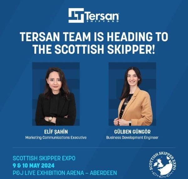Tersan Tersanesi, İskoç Skipper Expo’ya katıldı