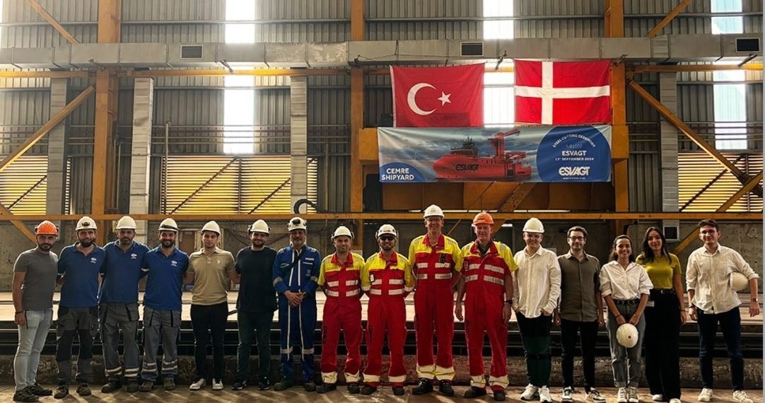 Cemre Shipyard’dan rüzgar türbini destek gemisi