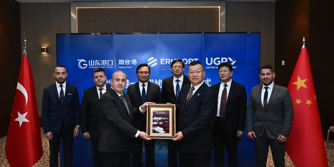 Erkport ve Yantai Port Group’tan Çin-İstanbul Deniz Taşımacılığında Stratejik İş Birliği