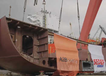 Sedef Shipyard, NB226’nın ilk bloğunu kızağa aldı