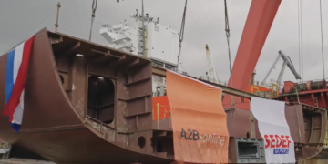 Sedef Shipyard, NB226’nın ilk bloğunu kızağa aldı